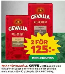 gevalia - KAFFE