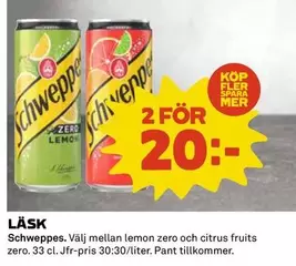 Schweppes - LÄSK