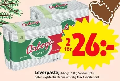 Arboga - Leverpastej