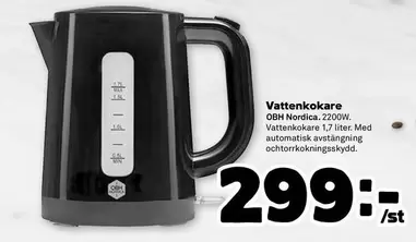 OBH Nordica - Vattenkokare