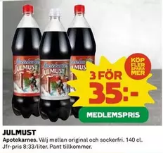 Apotekarnes - JULMUST