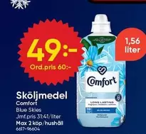 Comfort - Sköljmedel