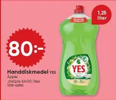 Yes - Handdiskmedel