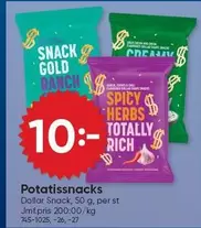 Potatissnacks