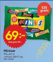 Snickers - Minisar