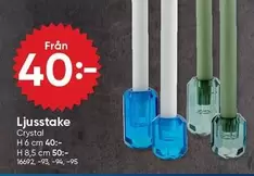Ljusstake Crystal