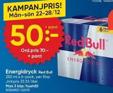 Red bull - Energidryck