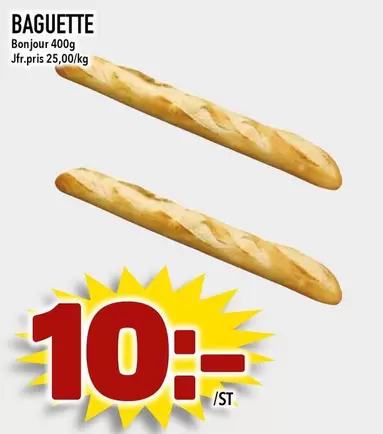 Bonjour - BAGUETTE