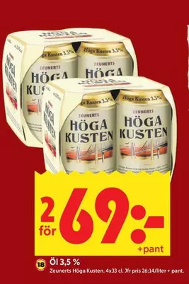 Zeunerts - HÖGA KUSTEN