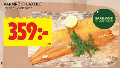 VARMRÖKT LAXFILÉ