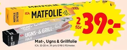 Smart - MATFOLIE, UGNS & GRILLFOLIE