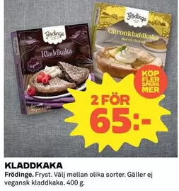 Frödinge - KLADDKAKA
