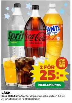 coca-cola - Coca-Cola/Fanta/Sprite