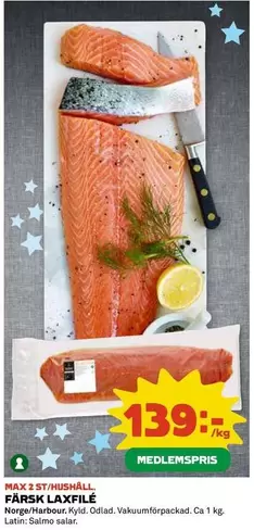FÄRSK LAXFILE