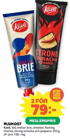 kavli - BRIE, STRONG RIRACHA