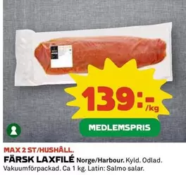 FÄRSK LAXFILÉ