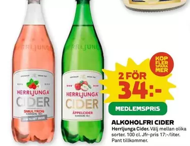 Herrljunga - ALKOHOLFRI CIDER