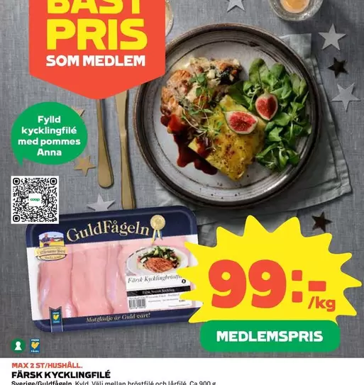 Guldfågeln - FÄRSK KYCKLINGFILE