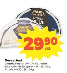 Castello - Dessertost