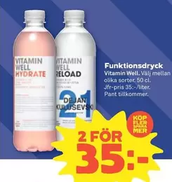 Vitamin Well - Funktionsdryck