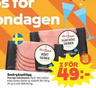 Jakobsdal - Smörgåspålägg