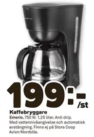 Coop - Kaffebryggare