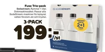 sodastream - Fuse Trio-pack