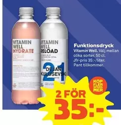 Vitamin Well - Funktionsdryck