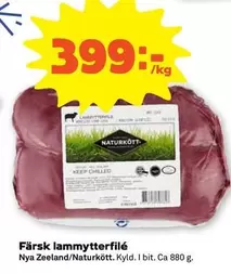 Naturkött - Färsk lammytterfilé