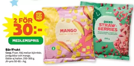 Coop - Bär/Frukt