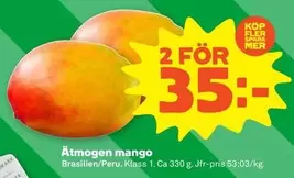 Mer - Ätmogen mango