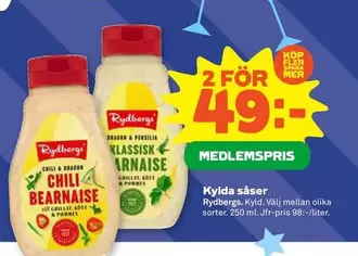 Rydbergs - Kylda såser