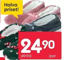 Halva priset!