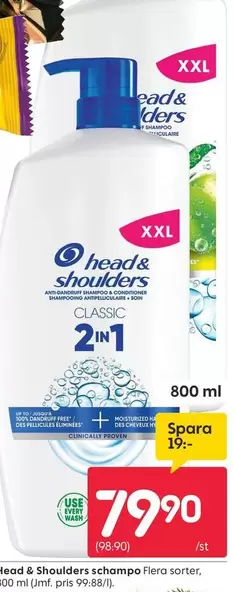 Head & Shoulders - schampe Flera sorter