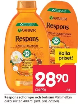 Garnier - Schampo Och Balsam