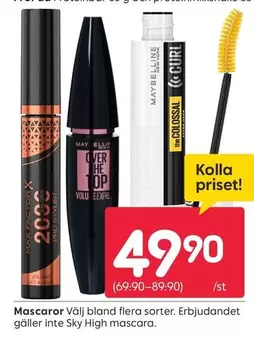 Maybelline - Mascaror