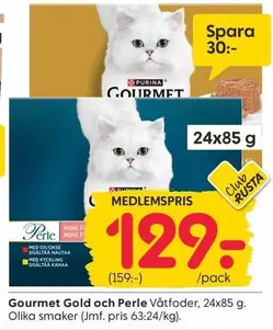 Gourmet - Gold och Perle Våtfoder