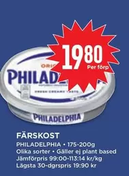 Philadelphia - FARSKOST