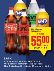 coca-cola - LÄSK