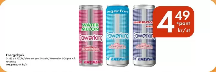 powerking - Energidryck