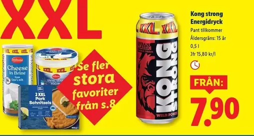 Kong strong Energidryck