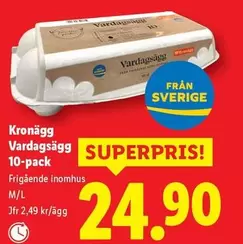 Kronägg - Vardagsägg