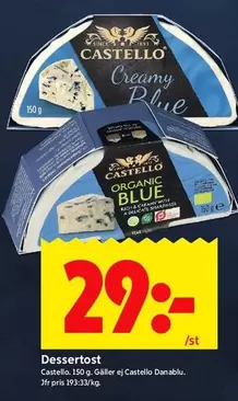 Castello - Dessertost