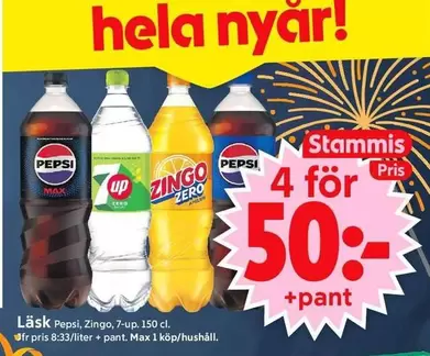 Pepsi - , Zingo, 7-up