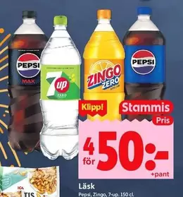 Pepsi - , Zingo, 7-up