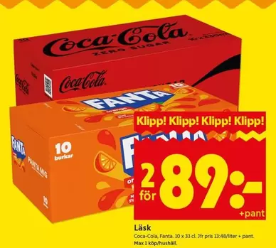 coca-cola - Läsk