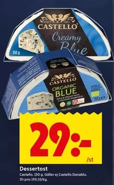 Castello - Dessertost