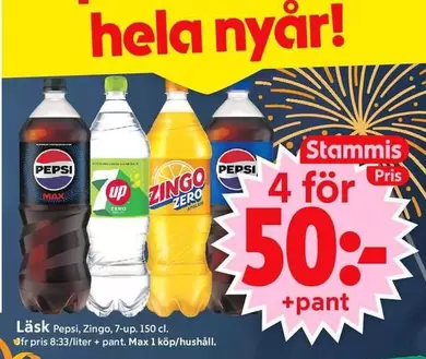 Pepsi - , Zingo, 7-up