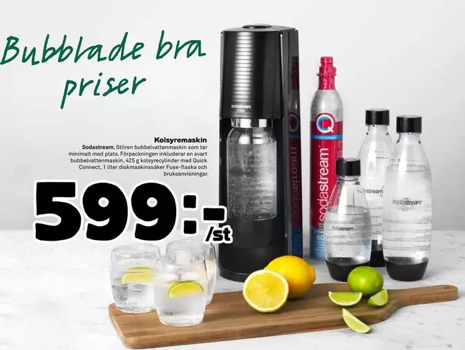 sodastream - Kolsyremaskin