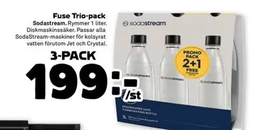 sodastream - Fuse Trio-pack